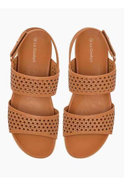 Le Confort صندل Le Confort ذو نعل سميك مزخرف مع إغلاق بخطاف وحلقة