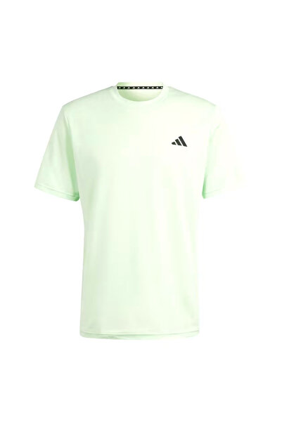 adidas Πράσινο ανδρικό μπλουζάκι προπόνησης - Essential IT5396