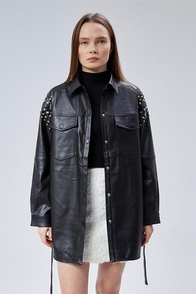 HomeStore Steinjacke mit langen Schultern