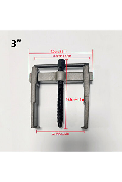 Choice3 3 inch puller 1 Pack 3/4/6/8 Inch 2-Jaw Puller Bearing Removal Tool C...