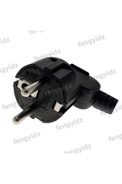 Choice EU black EU/US/AU/UK Plug Adapter 2.5A/16A Male Replacement Outlets Rewireable Schuko Electeical Con