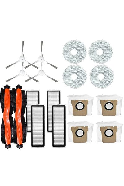 Choice 18 SET Compatible For Xiaomi Robot Vacuum X20+ / X20 Plus Replacement Parts Accessories Main Side Br