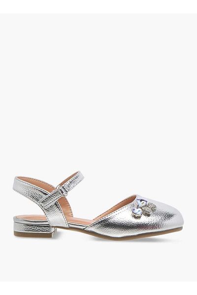 Juniors Embellished Shoes with Hook and Loop Closure