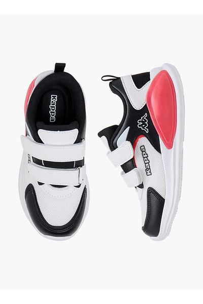 Kappa Boys' Logo Detail Sports Shoes with Hook and Loop Closure