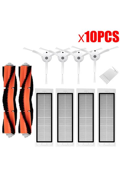 Choice SET E Main Side Brush For Xiaomi Mi Robot 1/ 1S SDJQR01RR SDJQR02RR SDJQR03RR Roboeock E3, S4, S4 Ma