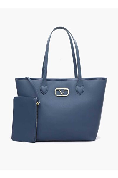 V Italia حقيبة حمل صلبة بمقبض مزدوج وحقيبة