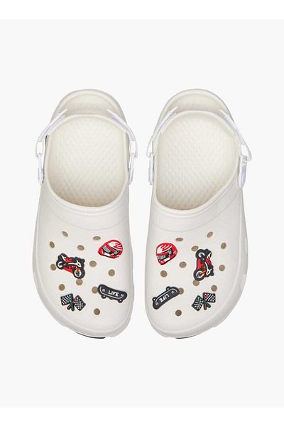 Lee Cooper Lee Cooper Men's Applique Detail Clogs with Backstrap