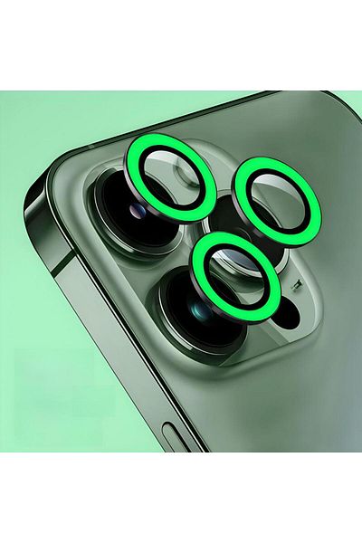 Choice Tempered glass for 13 13mini(2pcs green Luminous Ceramic Camera Protector Film For iPhone 11 12 13 1