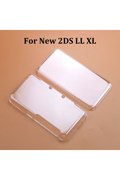 JCD غطاء حماية شفاف لجهاز 2DS LL الجديد لجهاز 2DS 3DS XL LL، غطاء حماية شفاف ...
