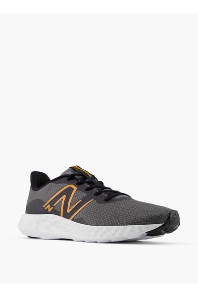 New Balance Men's Logo Detail Sports Shoes with Lace-Up Closure - 411