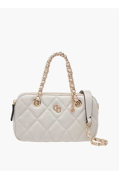 Celeste Quilted Crossbody Bag with Detachable Chain Strap and Handles