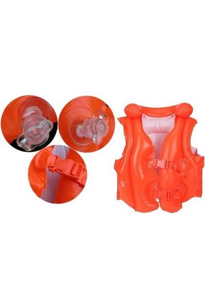arsmoda Collared Inflatable Vest 50X47 cm Sea Motif Pool