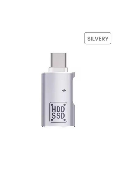 Choice Silver 2 in1  Adapter  Type C OTG Adapter USB-C Male To USB 2.0 Female Adapter For Macbook Xiaomi HU