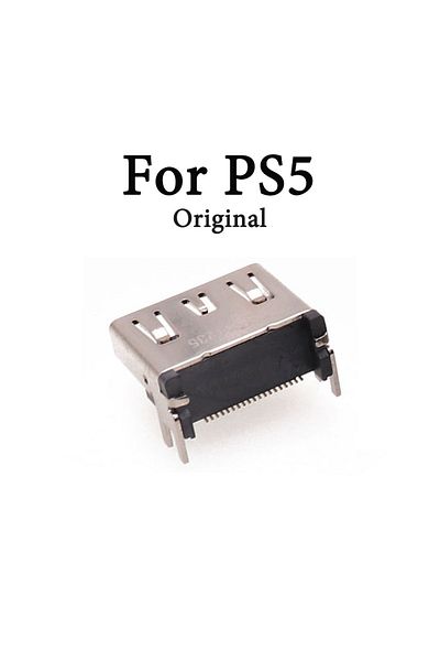 Choice D 1x لـ Sony PS5 لـ PS4 Pro Slim HDMI Jack Port Socket Interface Connector Replacement