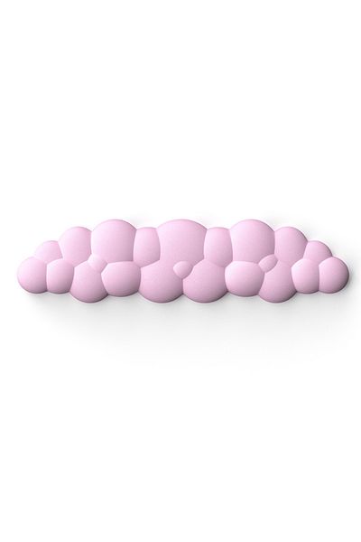 Choice Pink long Mouse pad with wrist rest keyboard cloud anti-slip memory foam desktop office gamer mouse