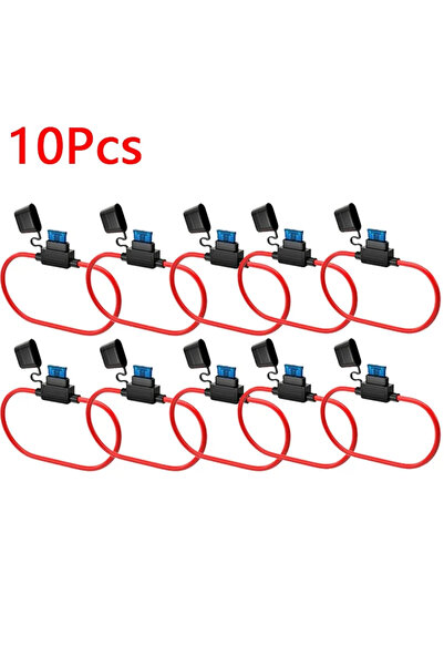 Choice1 مجموعة دوتريو 10 قطع، 5/10 قطع، حامل فيوزات صغير للسيارة، مقاوم للرذا...