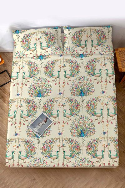Rivaİstanbul Double Bed Sheet Linda Cotton