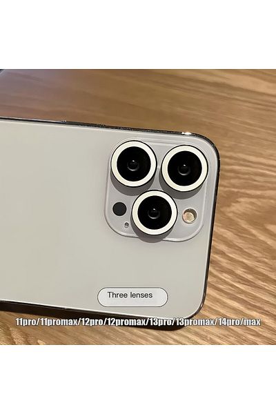 Choice Tempered glass 15proMax(3pcs white Luminous Ceramic Camera Protector Film For iPhone 11 12 13 14 15