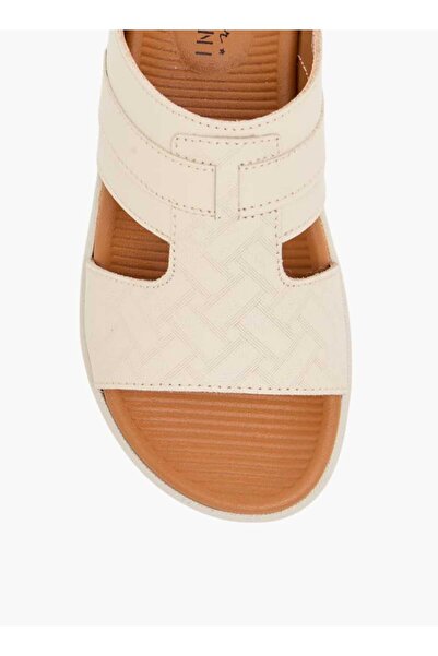 Mister Duchini Mister Duchini Textured Slip-On Arabic Sandals
