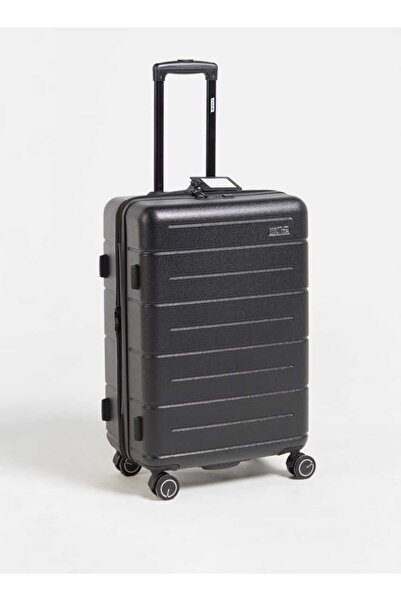 Wave Textured Hardcase Luggage Trolley Bag with Retractable Handle