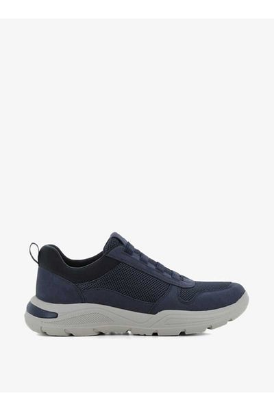 SJ Men's Textured Slip-On Sports Shoes with Lace Detail