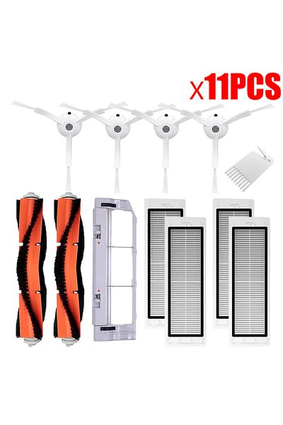 Choice SET F Main Side Brush For Xiaomi Mi Robot 1/ 1S SDJQR01RR SDJQR02RR SDJQR03RR Roboeock E3, S4, S4 Ma