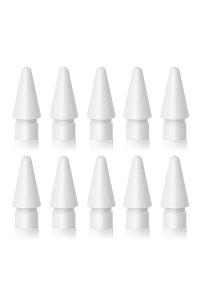 Choice 10pcs For Apple Pencil Nib Double-Layered For Apple Pencil 1st 2nd Generation Tip For iPencil Tips F
