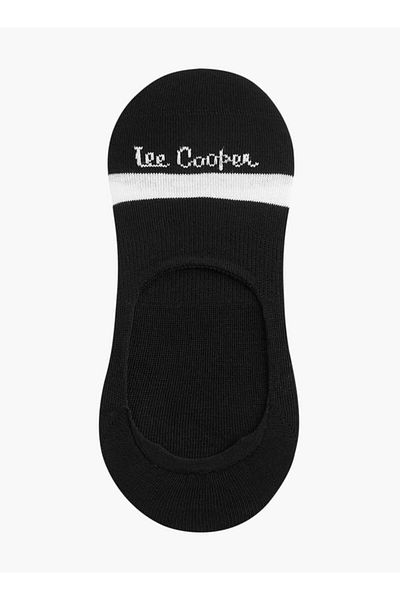 Lee Cooper Logo Print Non-Terry No Show Socks - Set of 3