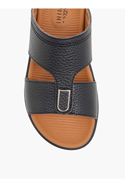 Mister Duchini Mister Duchini Textured Slip-On Arabic Sandals