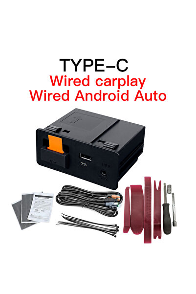 Choice محول USB لاسلكي من النوع C لـ Android Auto CarPlay من النوع C لسيارة M...