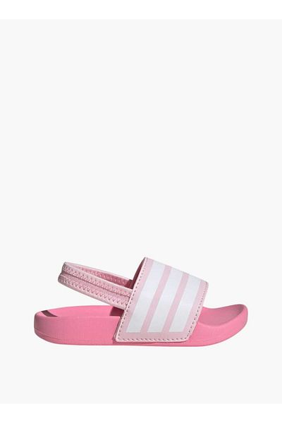 adidas Adidas Girls' Striped Slides with Backstrap Closure - ADILETTE ESTRAP I