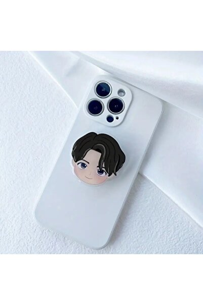 Choice حامل هاتف BT5S الكوري الشهير من مجموعة الفتيان حامل بمقبض من الأكريليك...