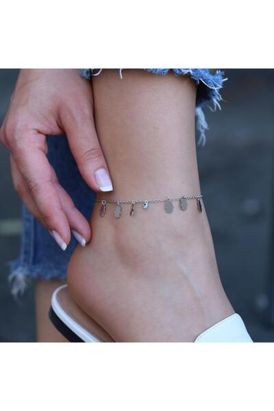 Necati Gün Fatma Ana Eli Figürlü Nazar Boncuklu Gümüş Halhal