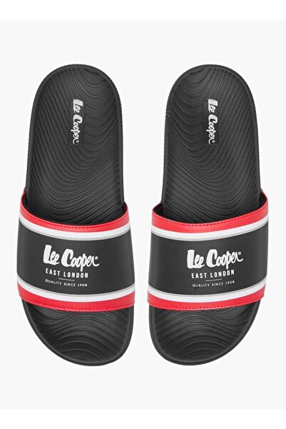 Lee Cooper شبشب سهل الارتداء بطباعة الشعار للرجال