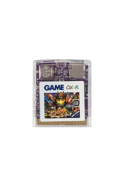Choice خرطوشة ألعاب متعددة من REMANK باللون الأرجواني 6 لجهاز Gameboy Color Game Boy Cartridge Cartridge لجهاز GB GBC w