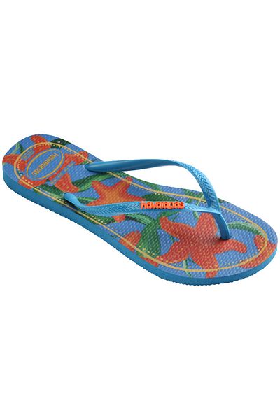 Havaianas Papuci de damă subțiri Tropical Turquoise