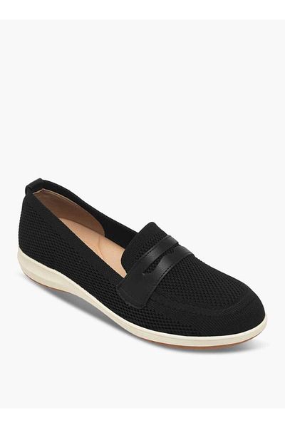 Le Confort Mesh Slip-On Loafers with Cutout Detail