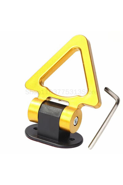 Choice triangle GOLD 2 designs Car Styling Trailer Hooks Sticker Decoration C...
