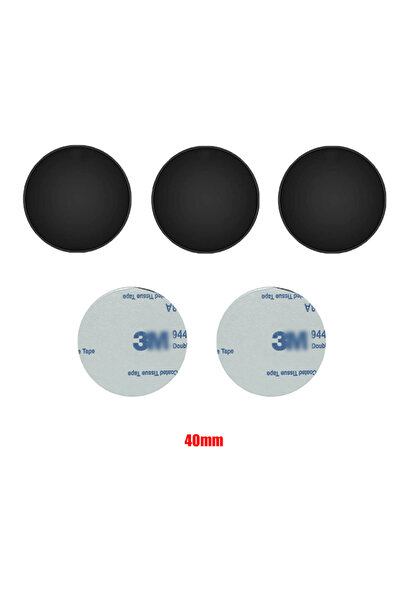 Choice 5pcs 40mm round 5pcs/Set Metal Disk Plate for Magnetic Phone Holder Bl...