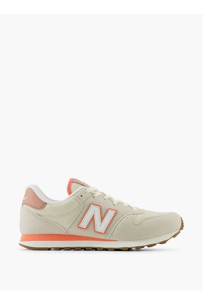 New Balance Women's Panelled Sneakers with Lace-Up Closure - 500