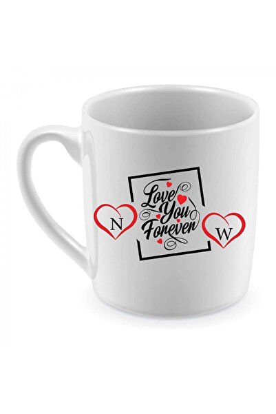Be Care A double-sided tea mug with the letters N&W in English and You Are Al...