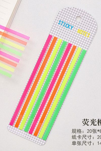 zuixua Strip Transparent Adhesive Postit Marker 160 Sheets