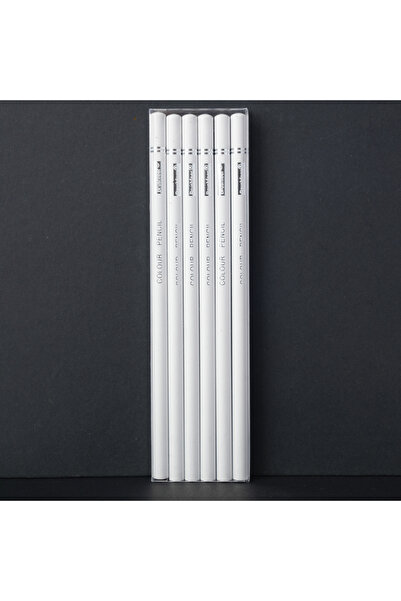 Choice 6 Pcs White 6pcs Black White Color Pencils Permanent Color Drawing Pen...