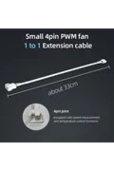 Choice كابل مقسم مروحة PWM رباعي الأطراف من TEUCER بطول 29 سم 1 إلى 1 واط، 1 ...