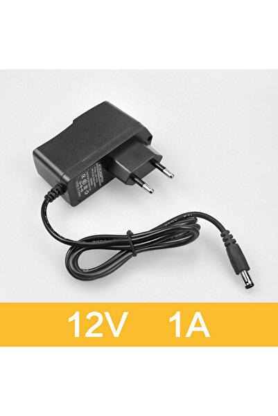Choice1 قابس طاقة أوروبي 12 فولت 1 أمبير تيار متردد 100-240 فولت إلى تيار مست...