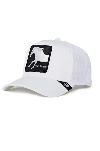 Goorin Bros Biela šiltovka Goorin Bros. Platinum Rider White