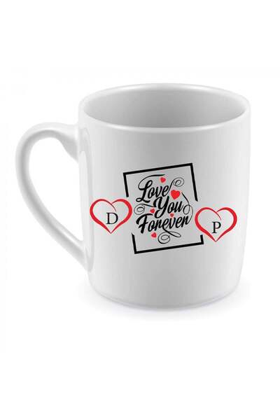 Be Care A double-sided tea mug with the letters D&P in English and You Are Al...