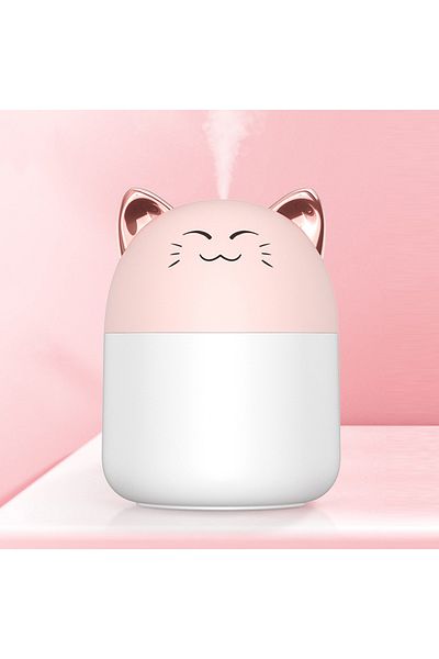 Choice Pink cat Cute Pet Humidifier Mini Office Desktop Air Conditioning Room Air Humidification Usb Small