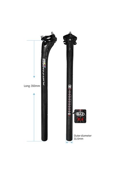Choice Red MTB Carbon Fiber Seat Post 27.2/31.6mm Mountain/Road Bike Seatpost 3K gloss Bicycle Parts