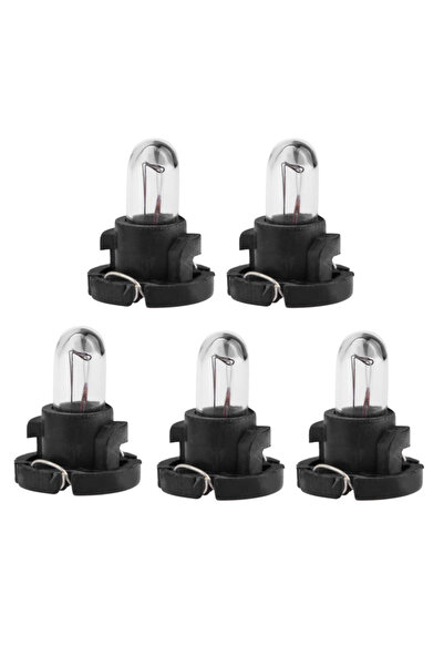 Choice 5pcs T4 12V 1.2W Car Auto Interior Instrument Light Bulbs Dashboard Lamps Light Universal For Honda
